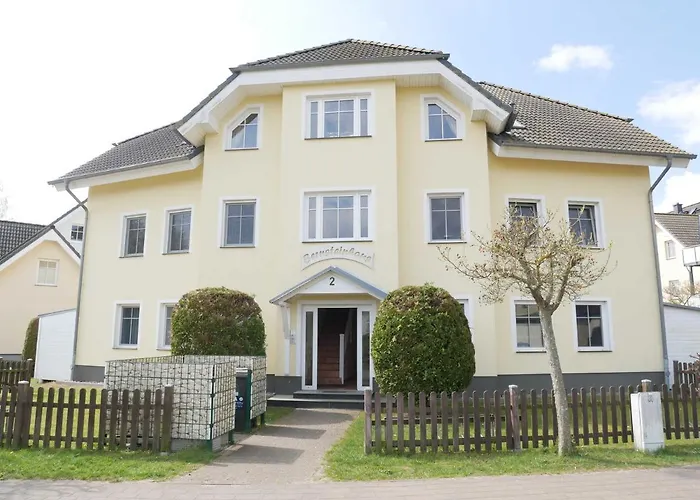 Bernsteinhaus Wohnung 3 mit 2 Balkonen&Kamin